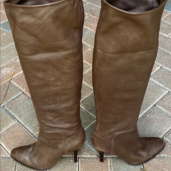 Vince Camuto Shoes - Vince Camuto brown leather tall boots